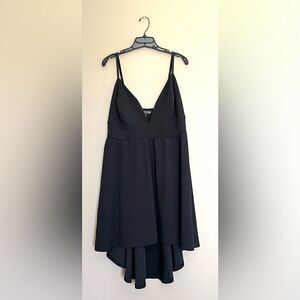 Haute Fox Black Babydoll Dress